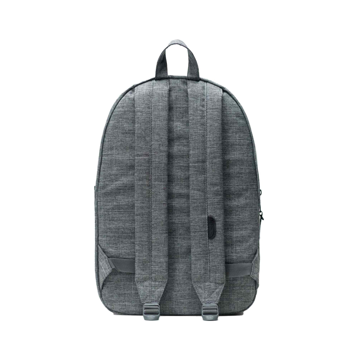 Herschel Settlement Laptop Backpack in Polycanvas, 15 Inch Transfer - Raven Crosshatch - Back