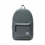 Herschel Settlement Laptop Backpack in Polycanvas, 15 Inch Transfer - Raven Crosshatch - Front