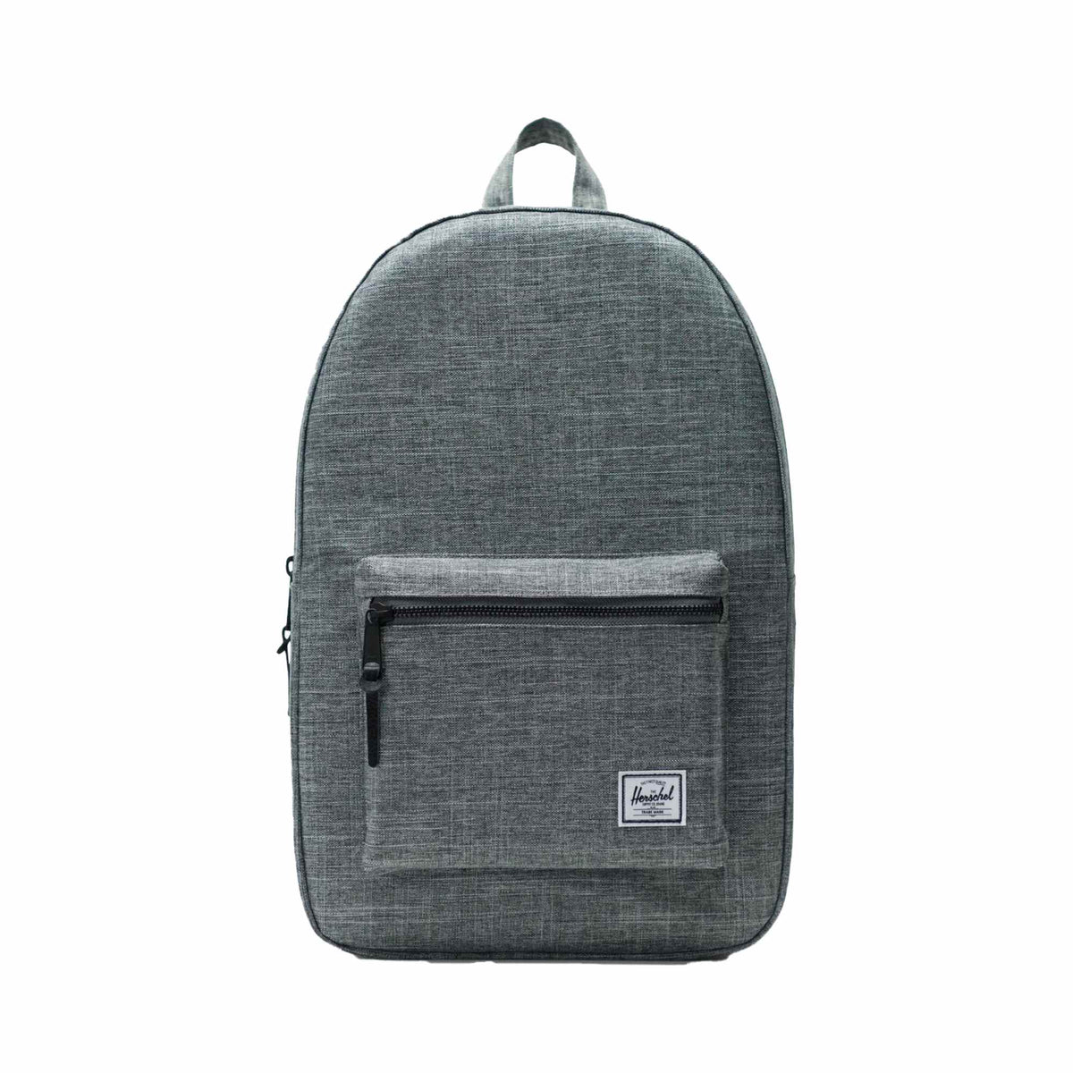 Herschel Settlement Laptop Backpack in Polycanvas, 15 Inch Transfer - Raven Crosshatch - Front