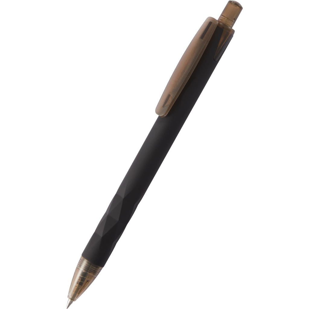 Hexi Soft Touch Gel Pen with Hexagonal Grip Full Color - Black - Detail 2
