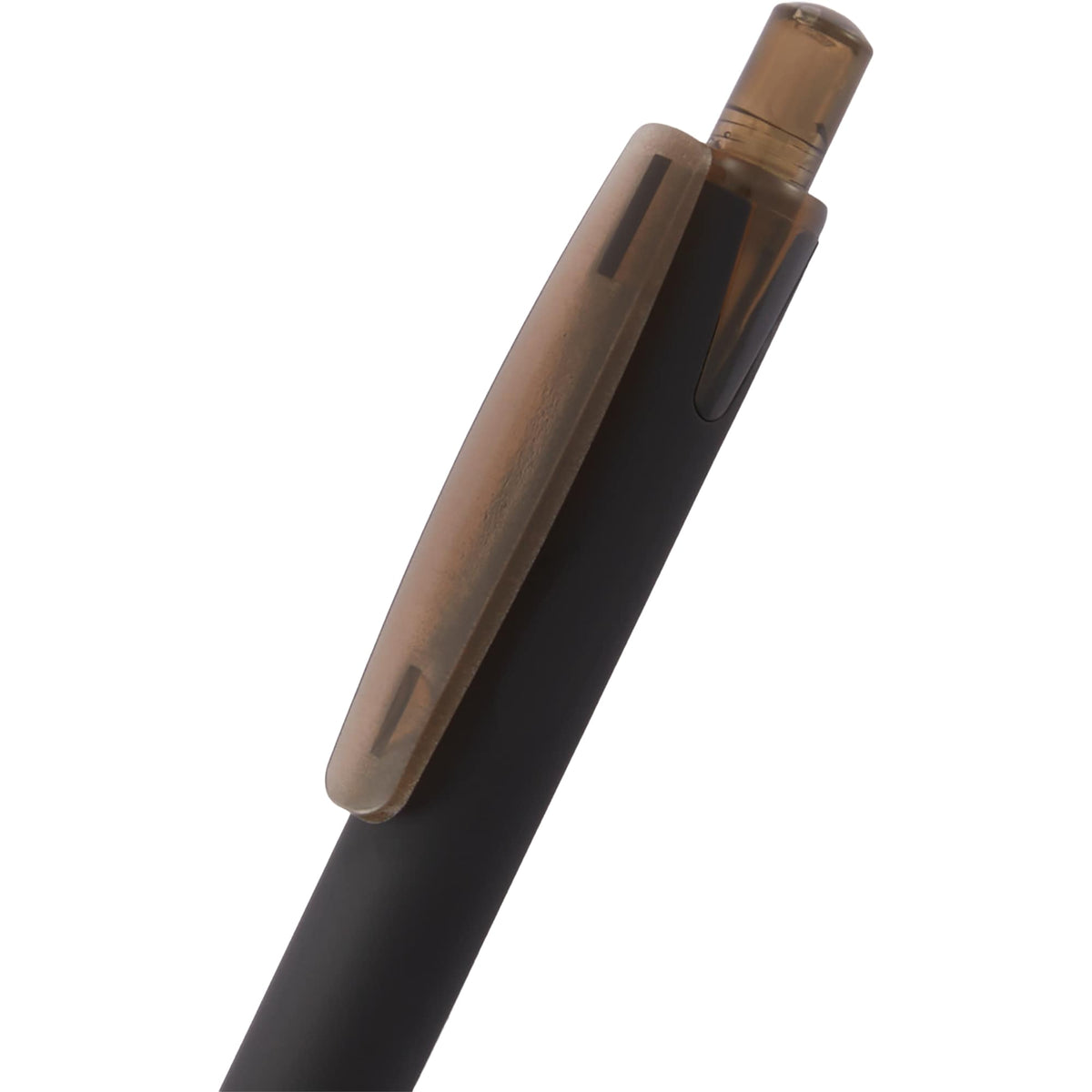 Hexi Soft Touch Gel Pen with Hexagonal Grip Full Color - Black - Detail