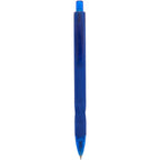 Hexi Soft Touch Gel Pen with Hexagonal Grip Full Color - Blue - Clip