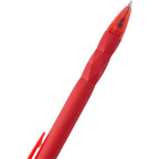 Hexi Soft Touch Gel Pen with Hexagonal Grip Full Color - Red - Detail 2
