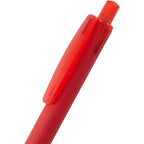 Hexi Soft Touch Gel Pen with Hexagonal Grip Full Color - Red - Detail