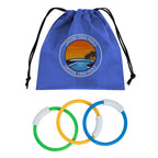 Hide and Go Swim Diving Rings - Royal Blue - Full Color