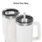 HidrateSpark Pro Smart Tumbler, 30 oz - White - Detail 8