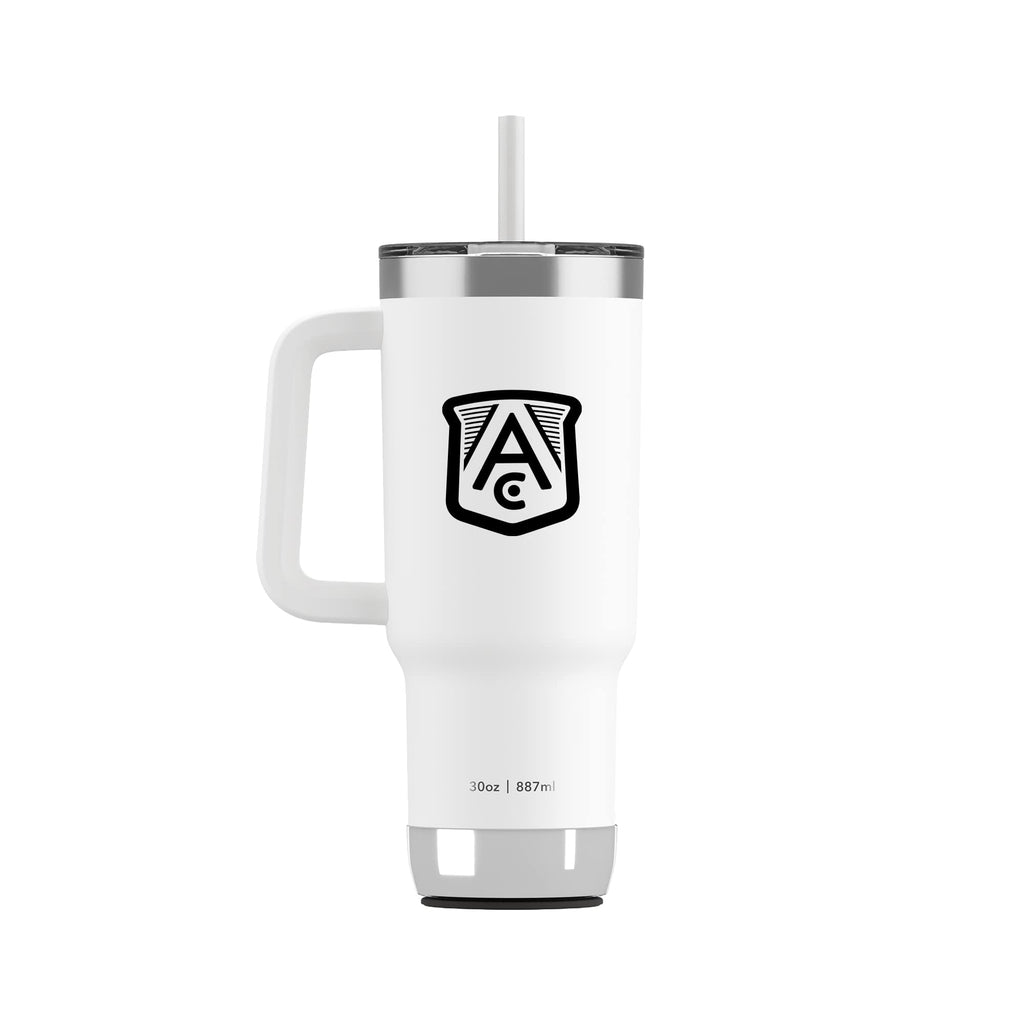 HidrateSpark Pro Smart Tumbler, 30 oz - White - Front