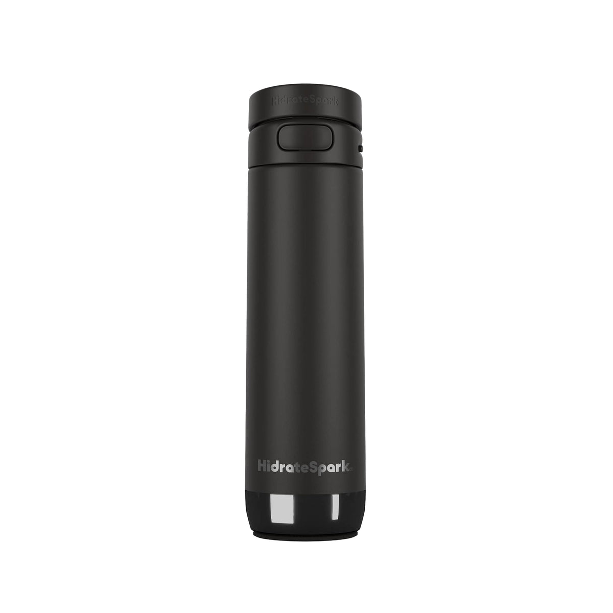HidrateSpark PRO Smart Water Bottle with Chug Lid, 21 oz Full Color - Black - Back
