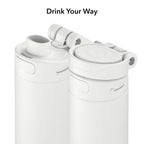 HidrateSpark PRO Smart Water Bottle with Chug Lid, 21 oz Full Color - White - Detail 3