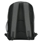 High Line Custom Logo Backpack - Gray - Back