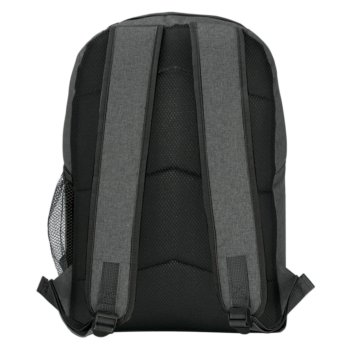 High Line Custom Logo Backpack - Gray - Back