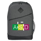 High Line Custom Logo Backpack - Gray - Colorbrite