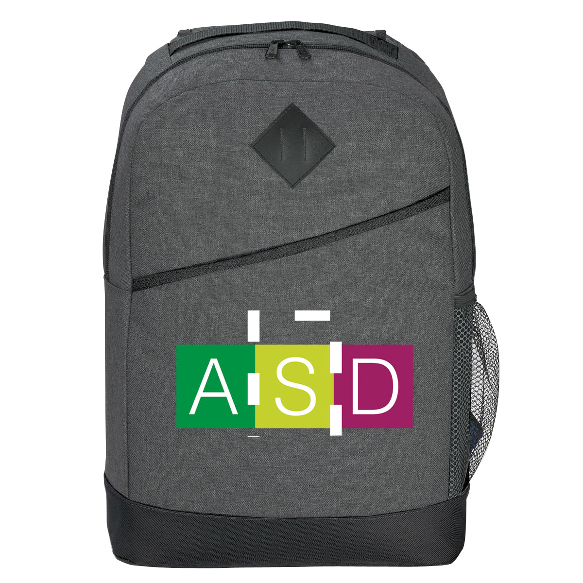 High Line Custom Logo Backpack - Gray - Colorbrite