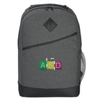High Line Custom Logo Backpack - Gray - Embroidery