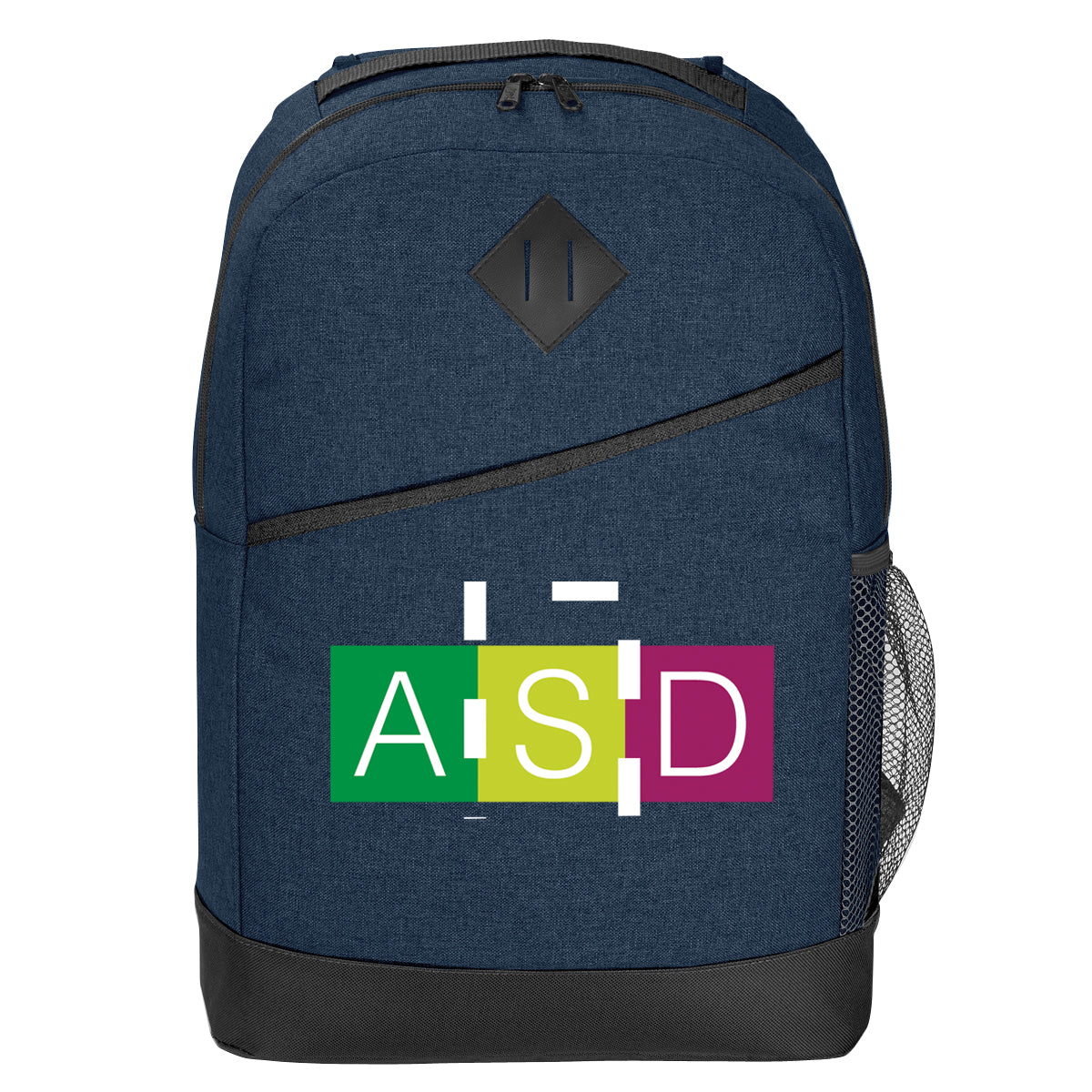 High Line Custom Logo Backpack - Slate Blue - Colorbrite