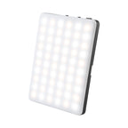 High Power Video Light Clip, 60 LED - Black with White - Angle_Combo