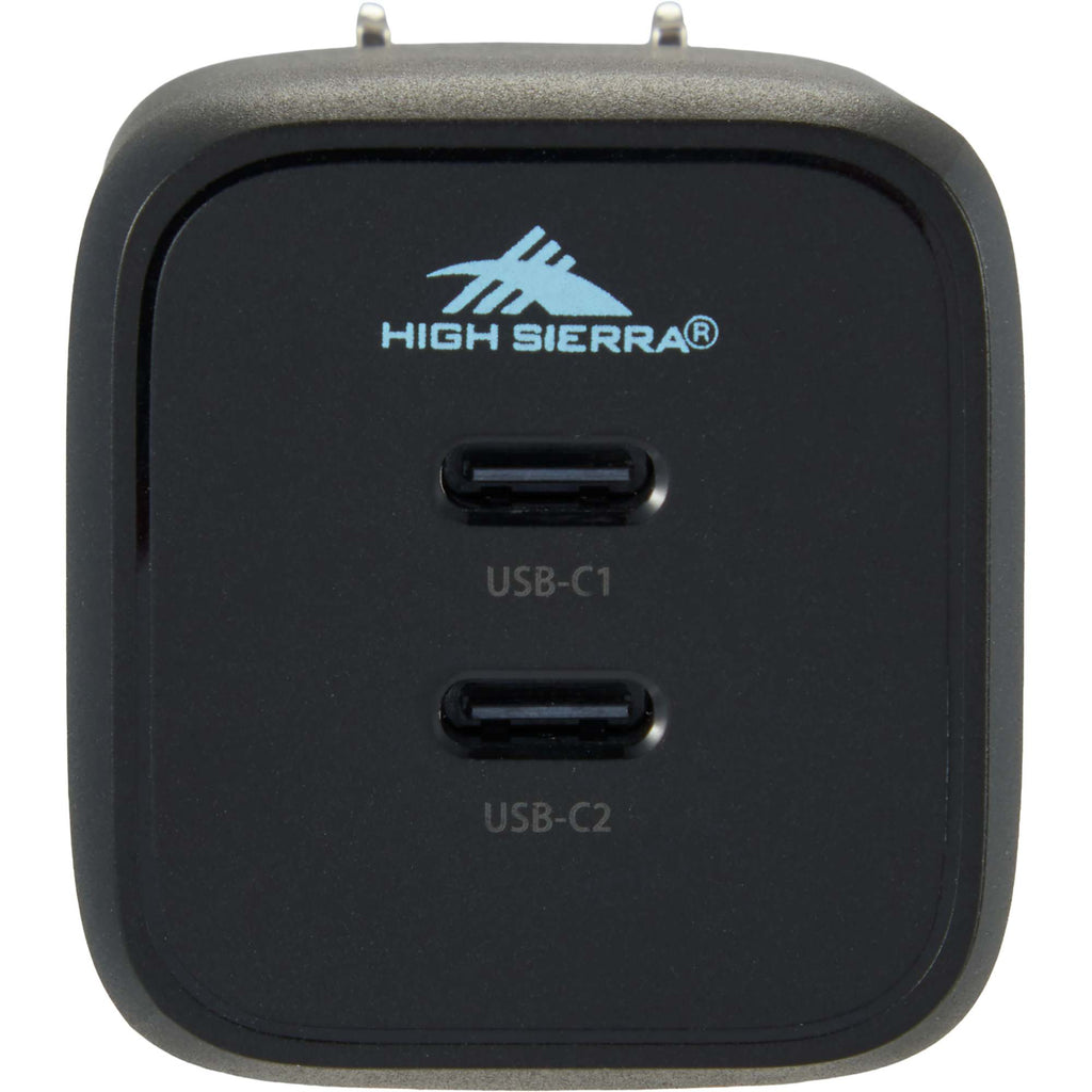 High Sierra 65W Wall Charger and Cable Kit Transfer - Black - Detail 10