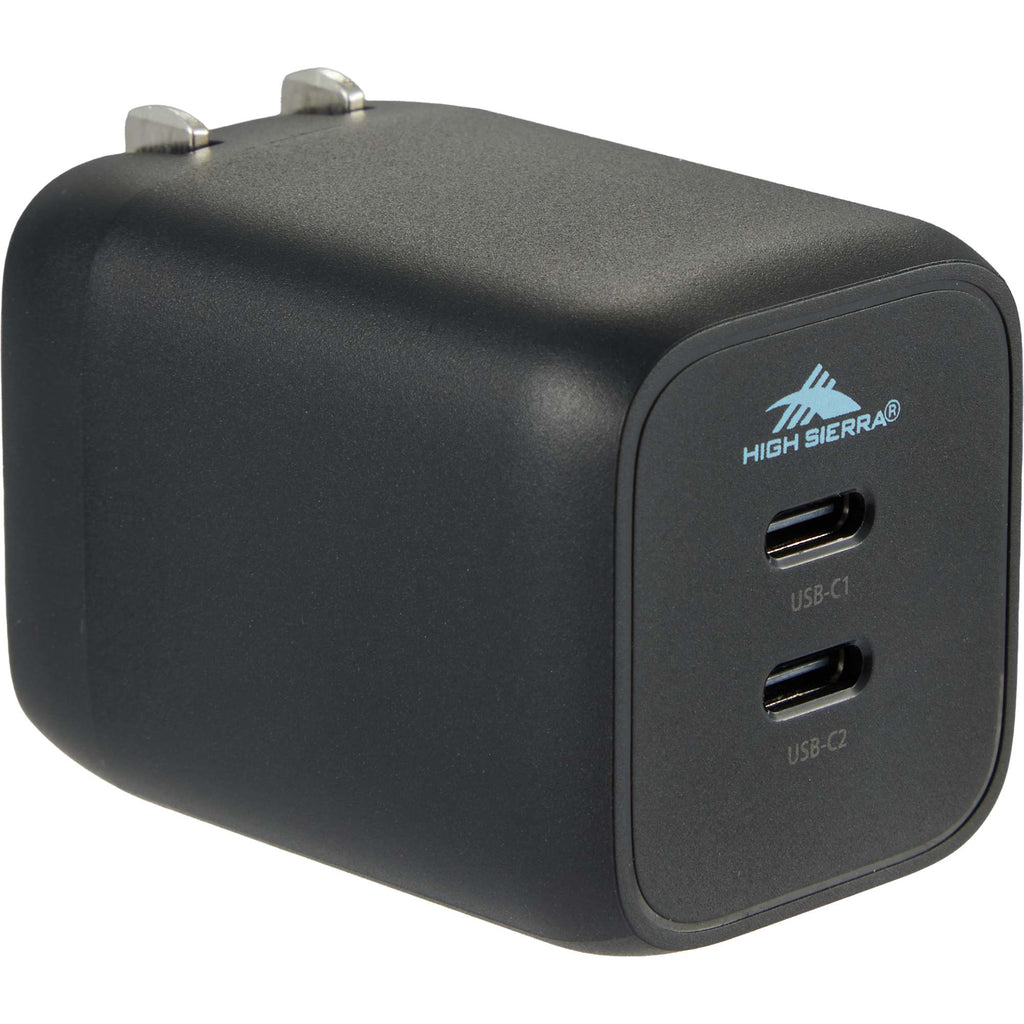 High Sierra 65W Wall Charger and Cable Kit Transfer - Black - Detail 6
