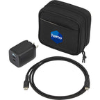 High Sierra 65W Wall Charger and Cable Kit Transfer - Black - Detail