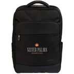 High Sierra Armagh Backpack in Recycled Polyester Embroidery - Black - Front