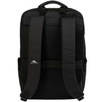 High Sierra Armagh Backpack in Recycled Polyester Transfer - Black - Back