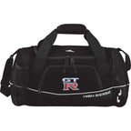 High Sierra Bubba Duffel Bag with Headphone Port, 22 Inches Embroidery - Black - Front 2