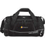 High Sierra Bubba Duffel Bag with Headphone Port, 22 Inches Embroidery - Black - Front