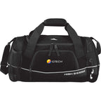 High Sierra Bubba Duffel Bag with Headphone Port, 22 Inches Transfer - Black - Front
