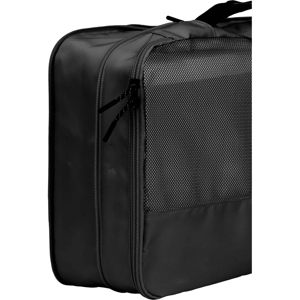 High Sierra Courier Compression Packing Cubes, Set of 3 Embroidery - Black - Detail Med