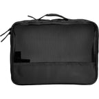 High Sierra Courier Compression Packing Cubes, Set of 3 Embroidery - Black - Front Med