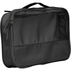 High Sierra Courier Compression Packing Cubes, Set of 3 Embroidery - Black - Right Angle 2