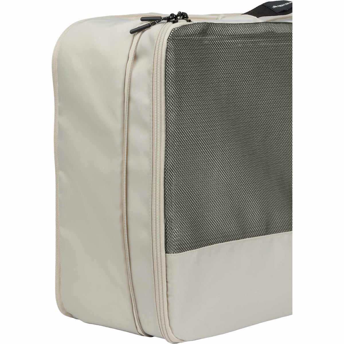 High Sierra Courier Compression Packing Cubes, Set of 3 Embroidery - Limestone Grey - Detail 3