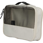 High Sierra Courier Compression Packing Cubes, Set of 3 Embroidery - Limestone Grey - Left Angle 2