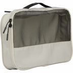 High Sierra Courier Compression Packing Cubes, Set of 3 Embroidery - Limestone Grey - Right Angle 2