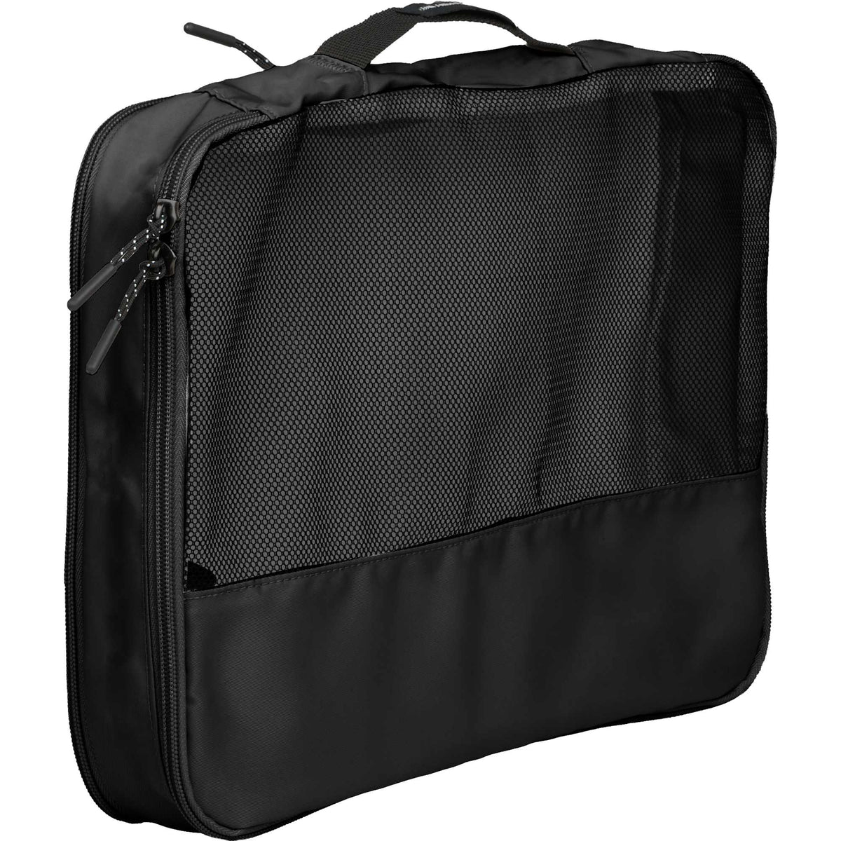 High Sierra Courier Compression Packing Cubes, Set of 3 Transfer - Black - Right Angle Med
