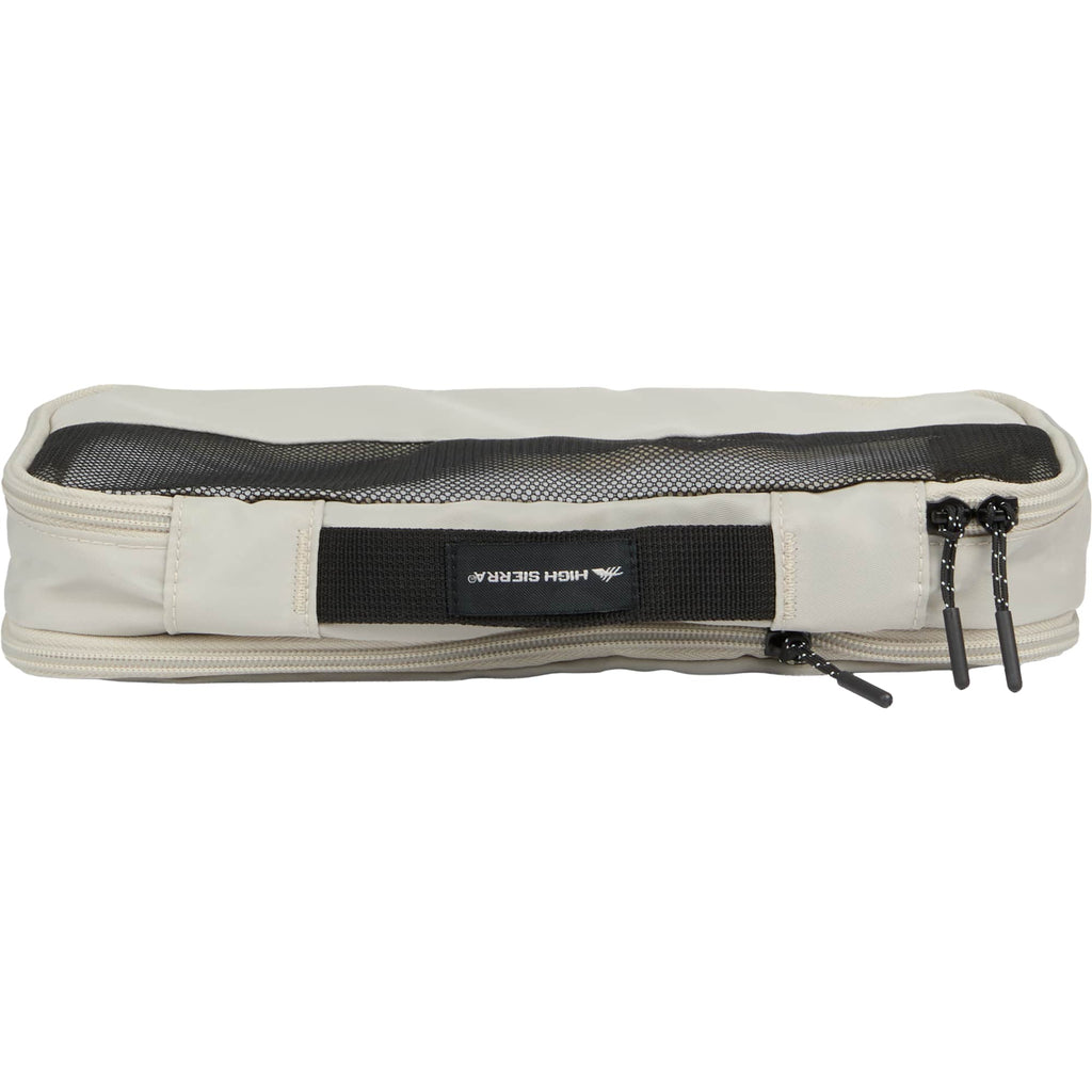 High Sierra Courier Compression Packing Cubes, Set of 3 Transfer - Limestone Grey - Alternate 2
