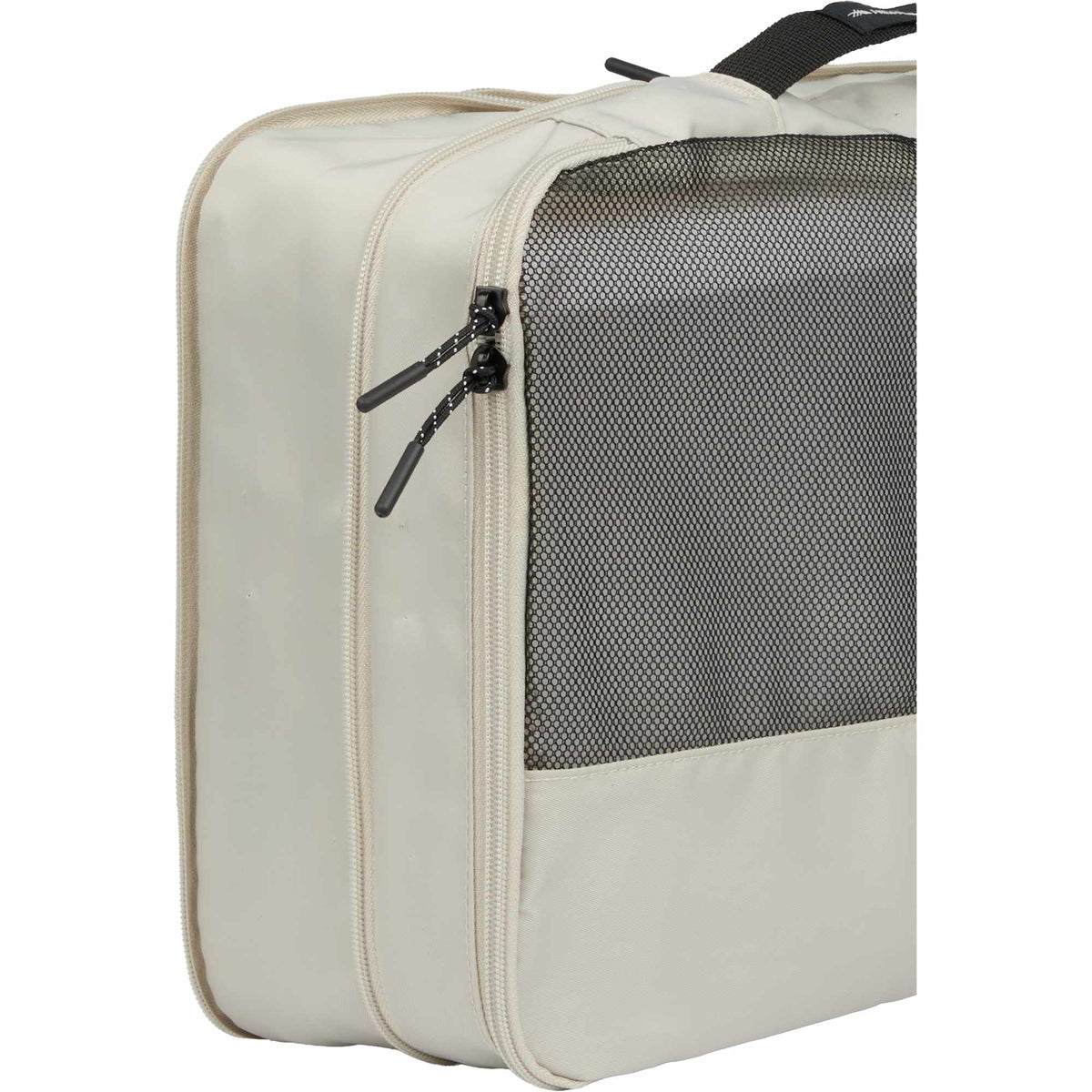 High Sierra Courier Compression Packing Cubes, Set of 3 Transfer - Limestone Grey - Detail Med