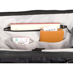 High Sierra Courier Duffel Bag with Drop Bottom Embroidery - Black - Detail 4