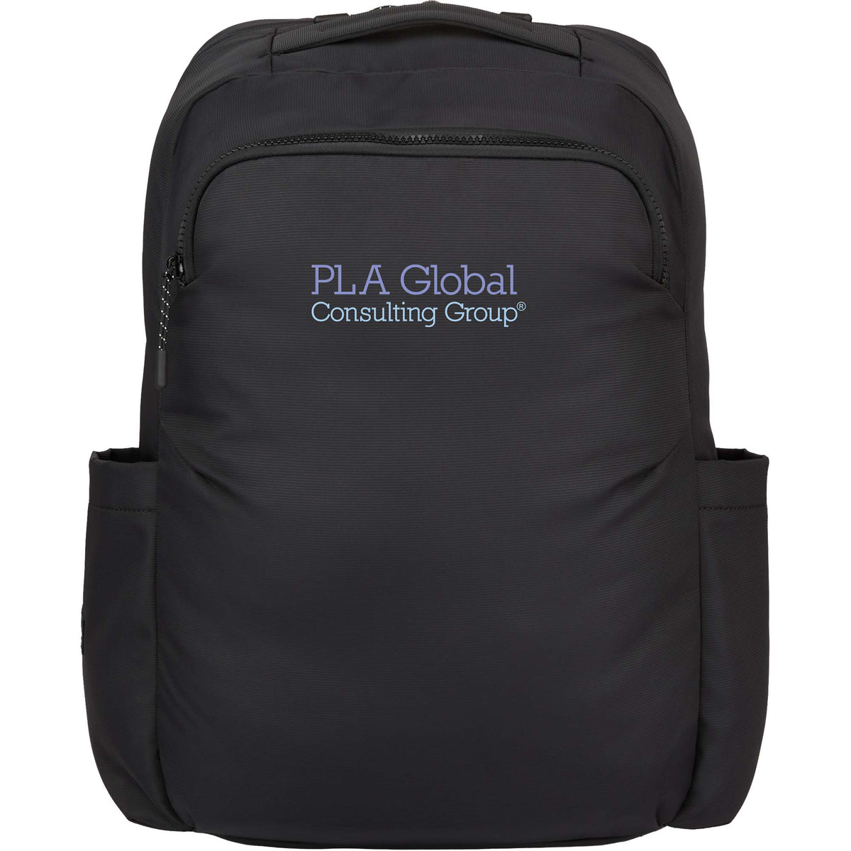 High Sierra Courier Laptop Backpack, 16 Inch Transfer - Black - Front