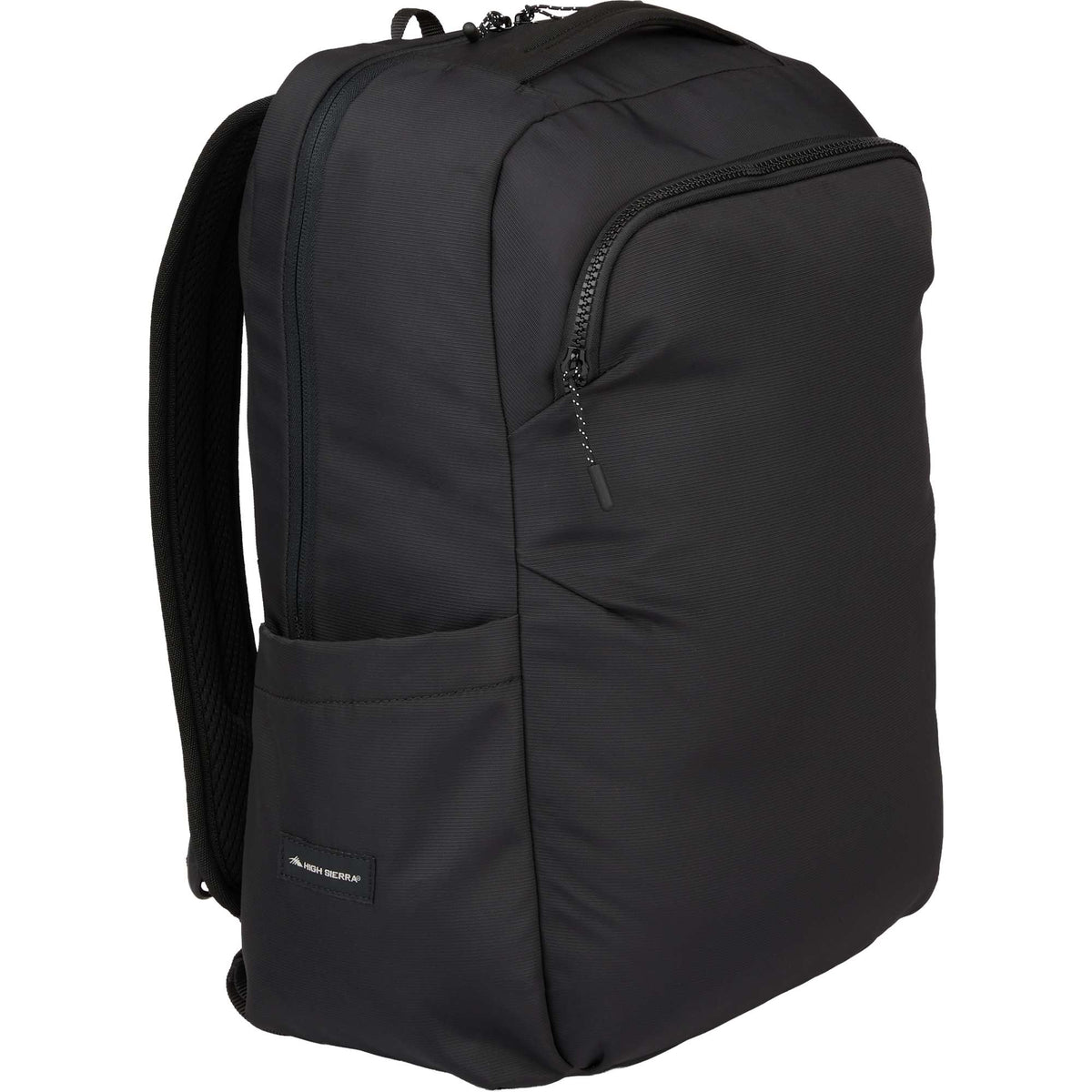 High Sierra Courier Laptop Backpack, 16 Inch Transfer - Black - Right Angle