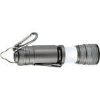 High Sierra CREE Zoom Flashlight with Carabiner Clip - Graphite - Right Side