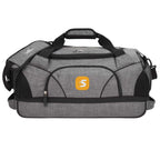 High Sierra Crunk Cross Sport Duffel Bag, 24 Inches Transfer - Graphite - Front