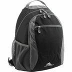 High Sierra Curve Backpack with Organizer Embroidery - Black - Right Angle 2