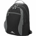 High Sierra Curve Backpack with Organizer Transfer - Black - Left Angle 2