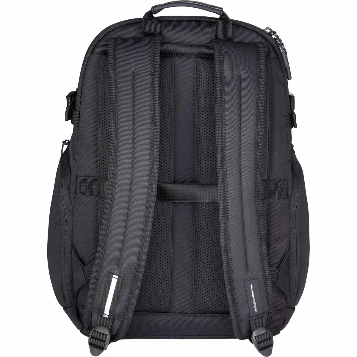 High Sierra Daily Pro Laptop Backpack, 15 Inch Transfer - Black - Back