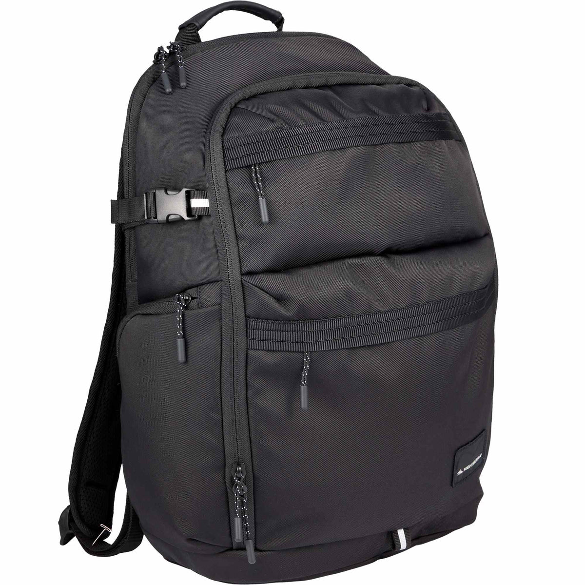 High Sierra Daily Pro Laptop Backpack, 15 Inch Transfer - Black - Right Angle