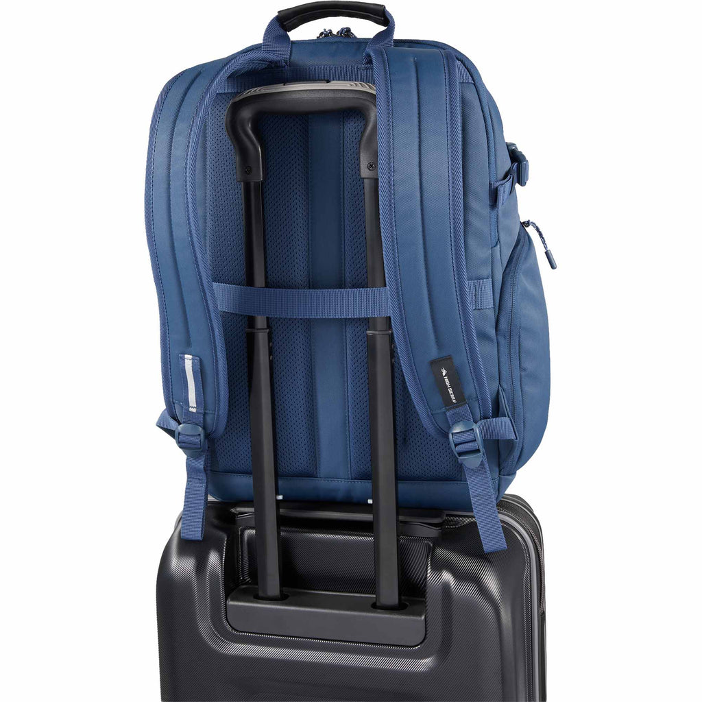 High Sierra Daily Pro Laptop Backpack, 15 Inch Transfer - Navy - Detail