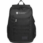 High Sierra Driftline Recycled Backpack with Laptop Hammock Transfer - Black - Front