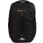 High Sierra Everyday Pack in Recycled Polyester Transfer - Black - Front