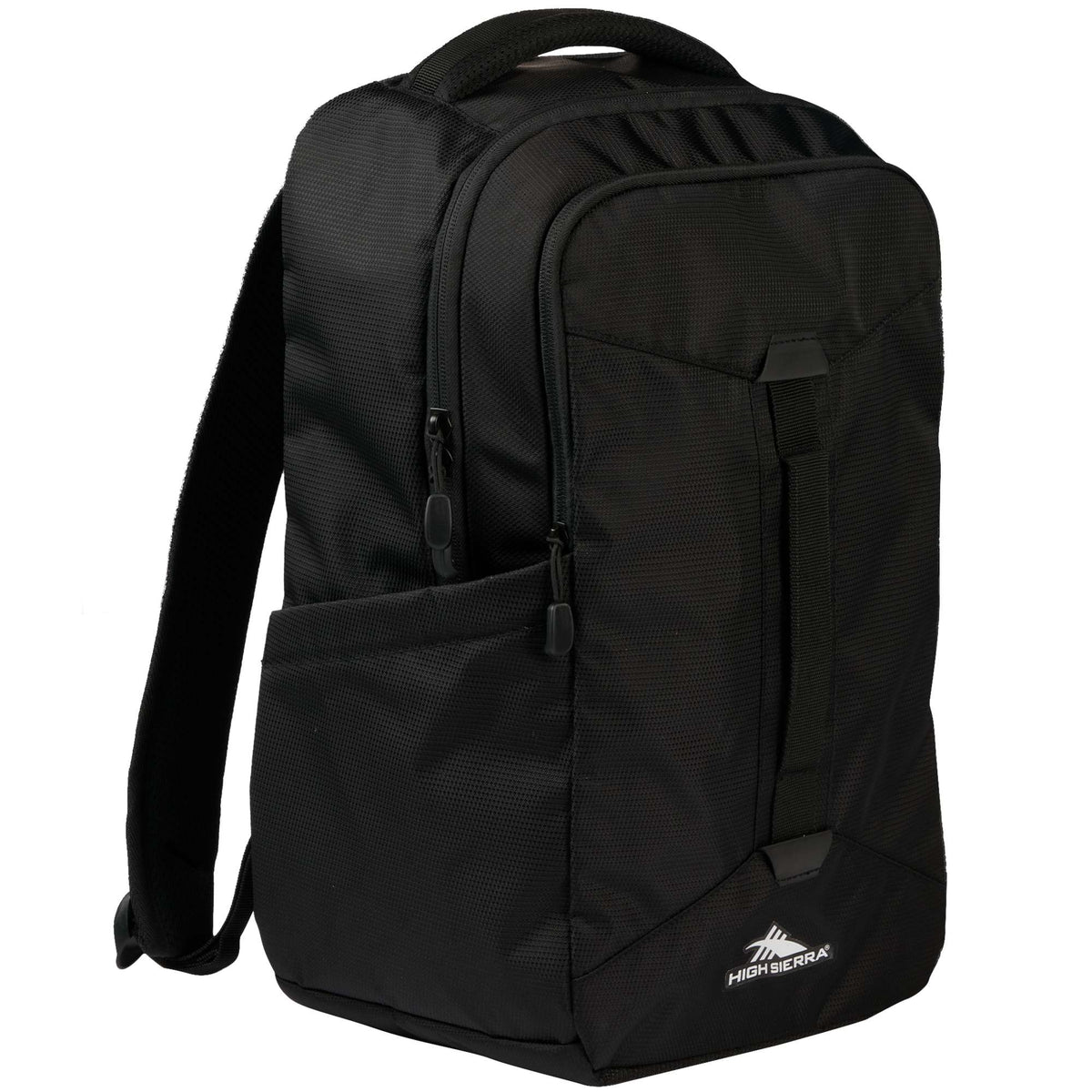 High Sierra Everyday Pack in Recycled Polyester Transfer - Black - Right Angle